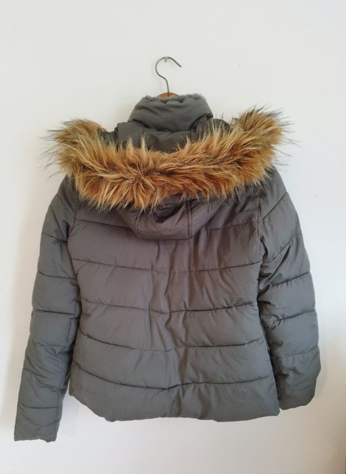 Doudoune Teddy Smith Blowy Kaki beluga pour femme taille XS - photo numéro 3