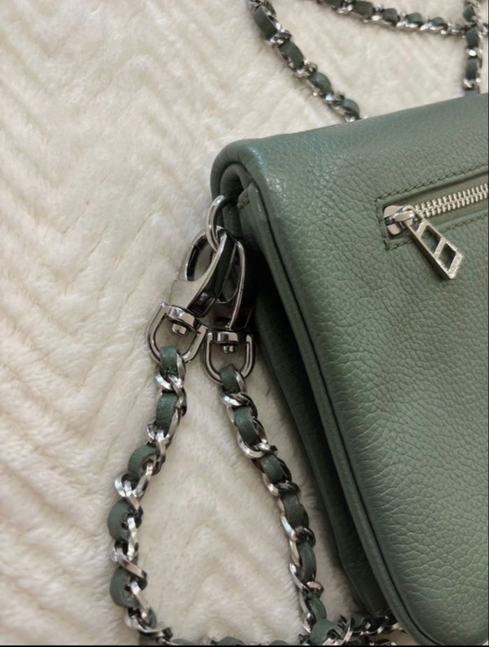 Sac rock cuir vert d eau zadig et voltaire - photo numéro 6