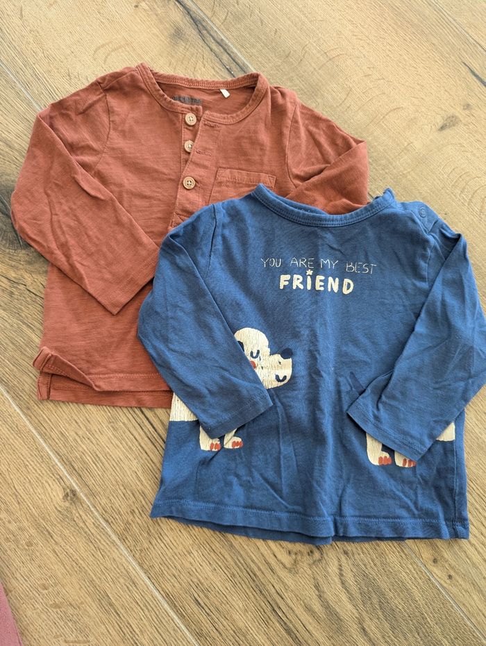 Lot de t-shirt manches longues