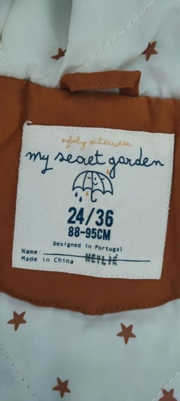 Manteau moutarde taille 24/36 mois - photo numéro 6