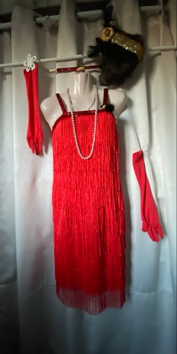 Robe déguisement charleston années folles S