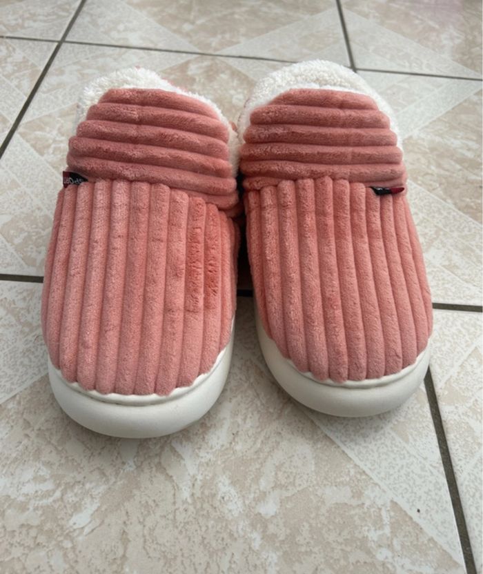 Pantoufles rose femme 36-37 - photo numéro 4