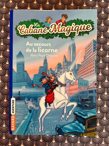 Livre cabane magique - Au secours de la licorne
