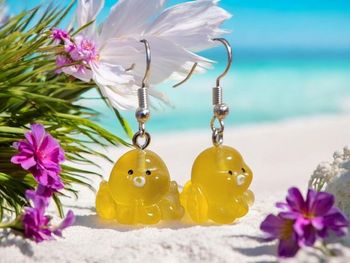 Boucle d'oreilles argent Poulpe 🐙