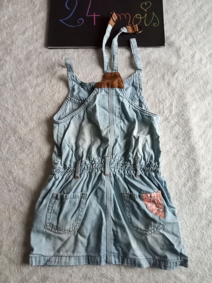 Robe salopette fille s40 - photo numéro 2