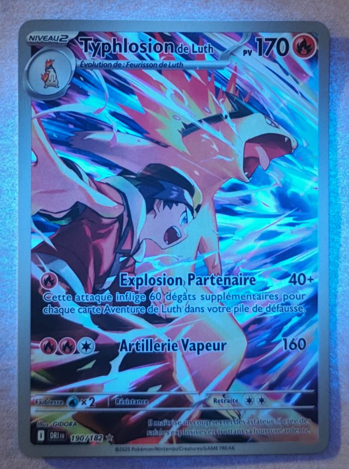 🔥Typhlosion de Luth EV10 190/182 - possible beau gradage à aller chercher 🔥 - photo numéro 5