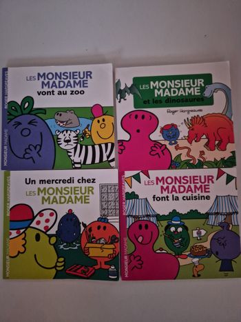 4 histoires Monsieur Madame 