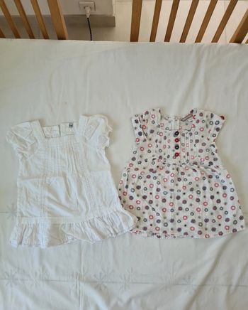 Lot de 2 tuniques 2 ans