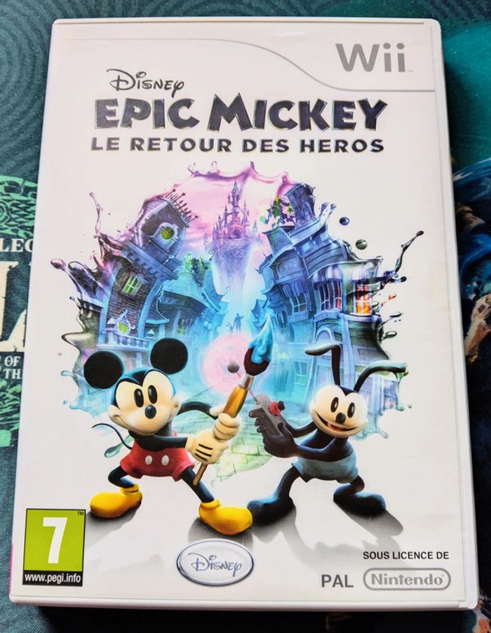 Jeu Wii Epic Mickey le retour des héros