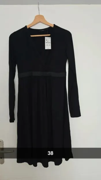 Robe de grossesse noir