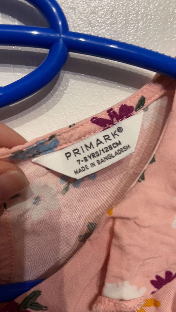 Robe rose fleurie - photo numéro 2