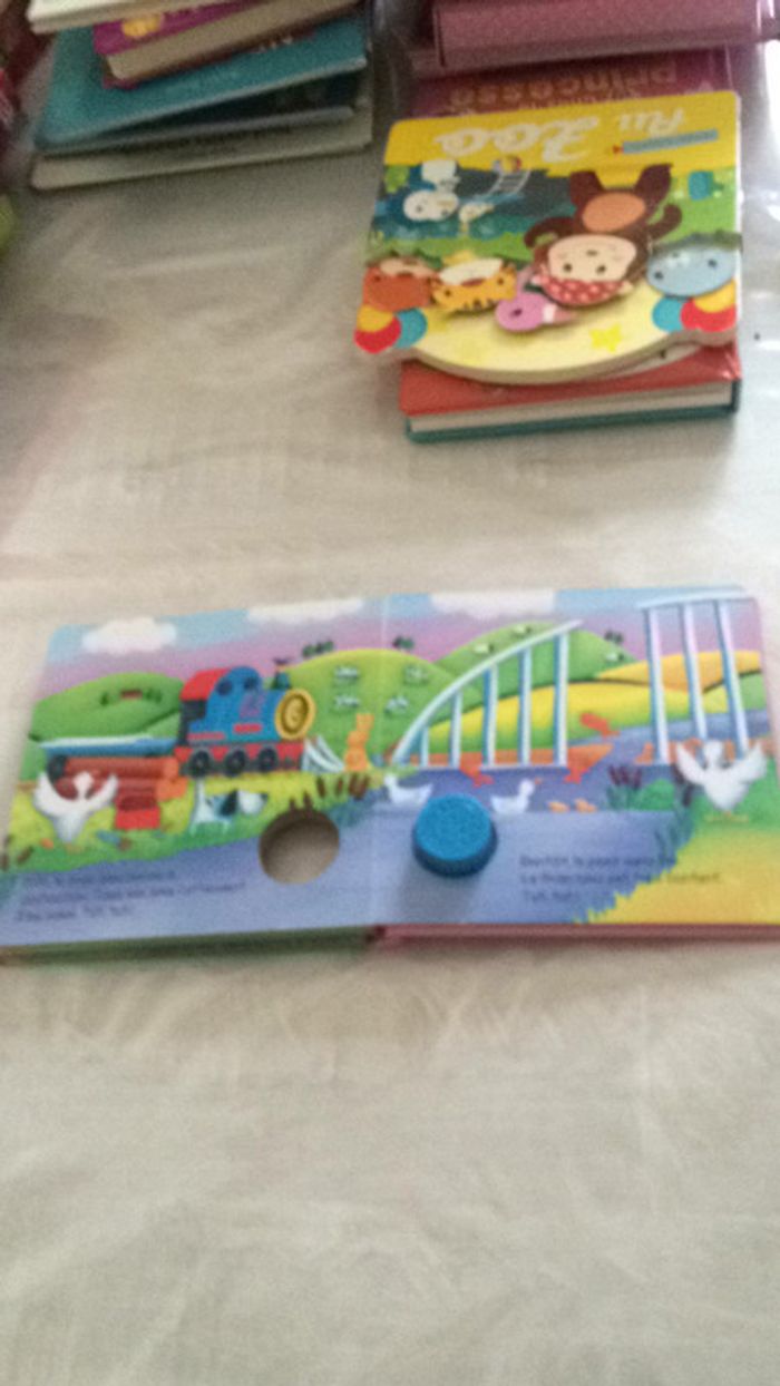 Livre Le train bleu - photo numéro 2