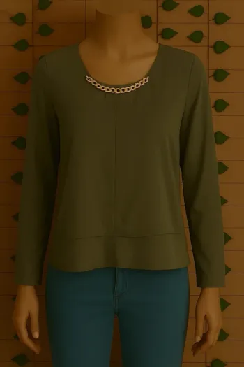 🌸Blouse chic avec collier Pink Boom Taille 36🌸