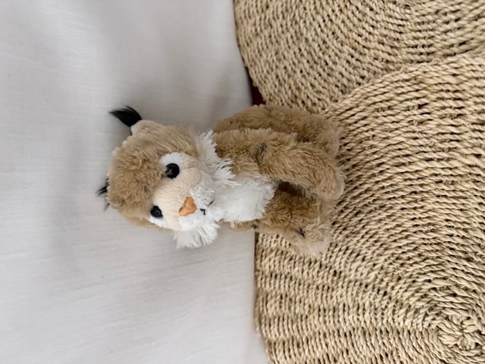 Peluche chat sauvage lynx DANI - photo numéro 2
