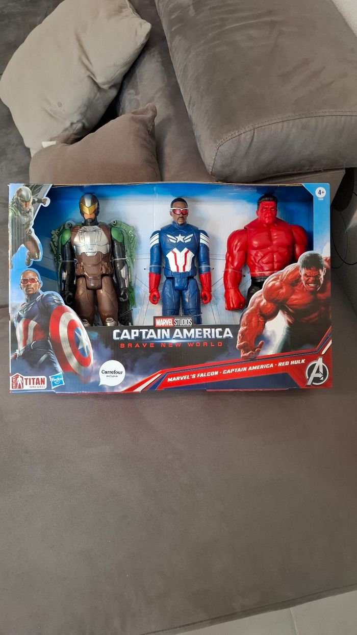 Coffret figurines marvel