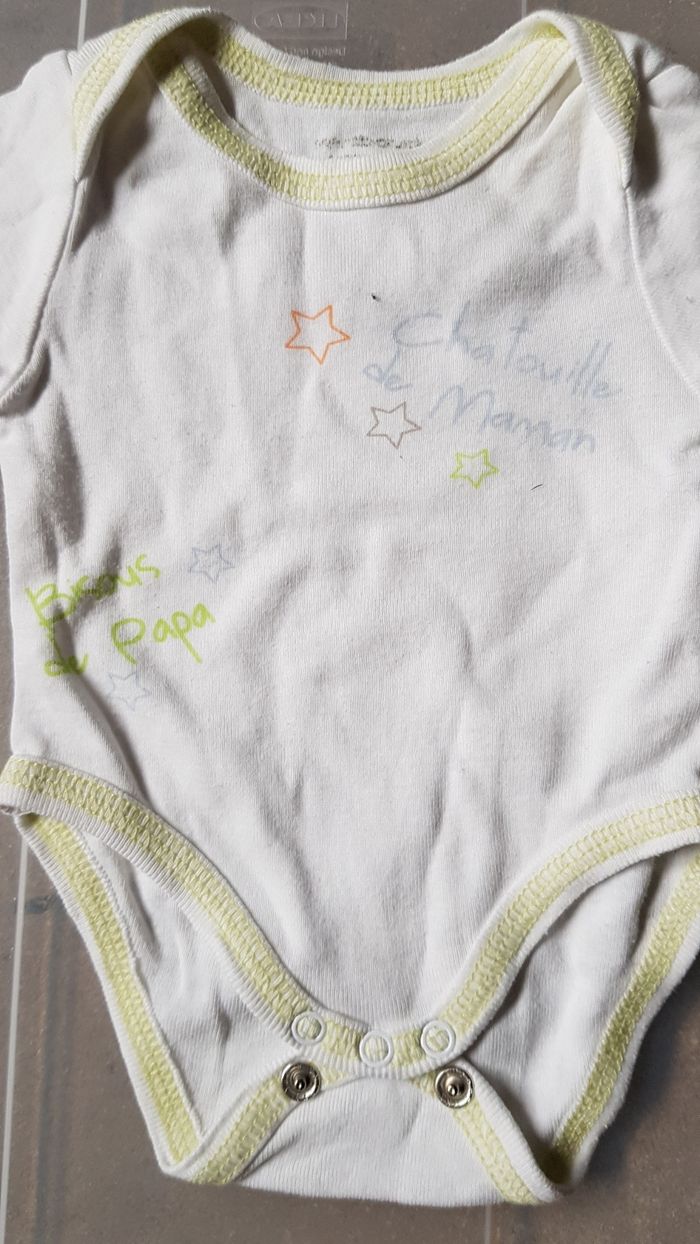 Body manche courte pour bébé - mixte VERTBAUDET - photo numéro 2