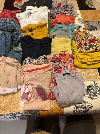 Lot vêtements fille 