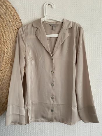 Chemise en satin h&m