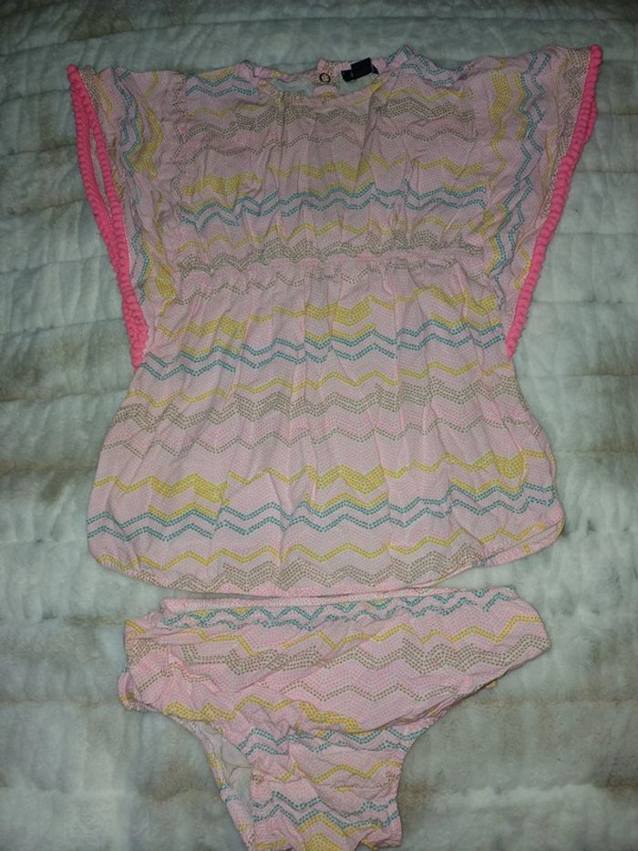 Magnifique ensemble 9 mois été fille