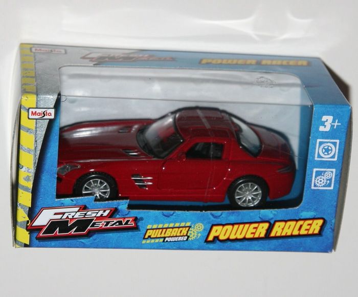 MERCEDES BENZ SLS GULLWING POWER RACER MAISTO