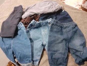 Lot 7 pantalons garçon 3 mois