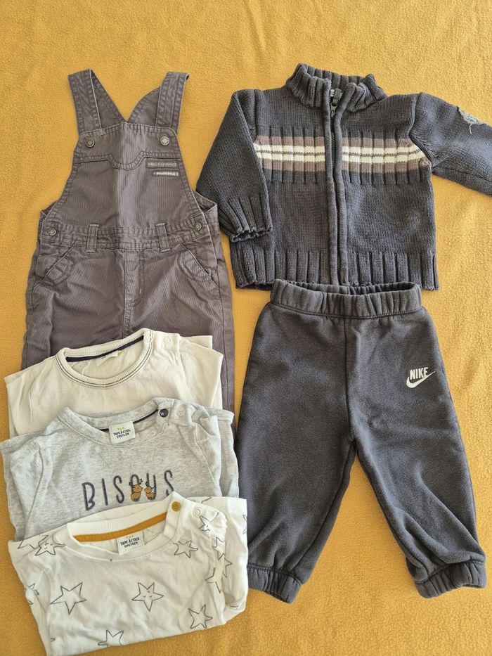 Lot garçon 12 mois Obaïbi Nike Tape à l’œil