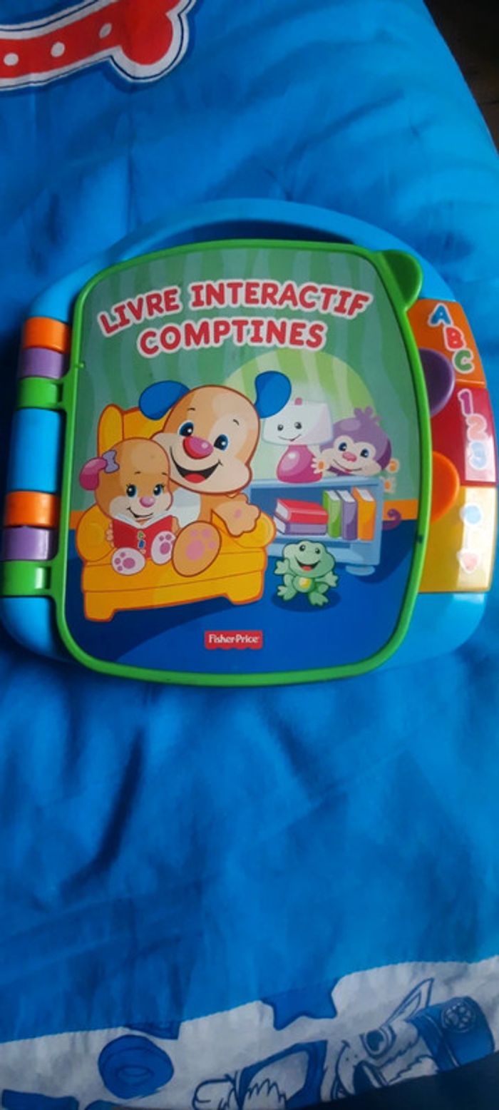 Livre interactif comptines