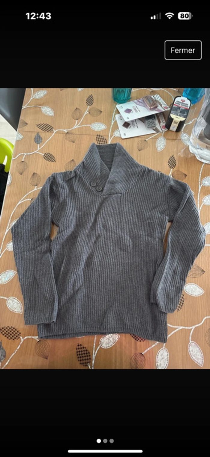 Pull chaud 8 ans
