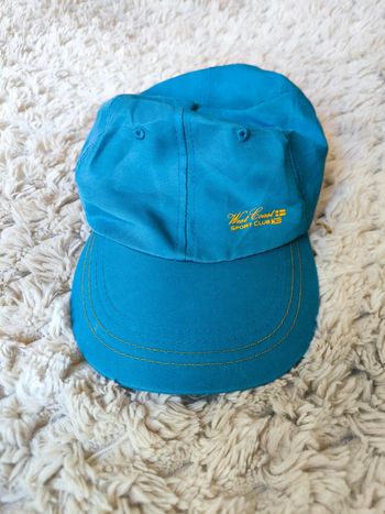 Casquette bleu homme