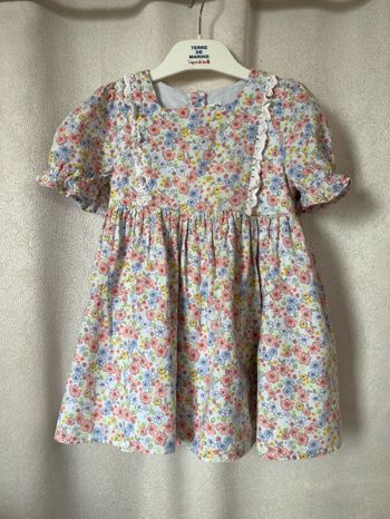 Robe fleurie doublée 2-3 ans LC Waikiki