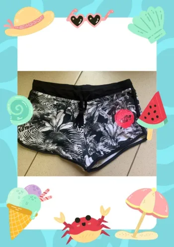 Short fleuri