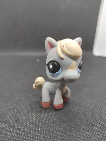 my Littlest Petshop LPS horse cheval 1717 #geektradelpscheval