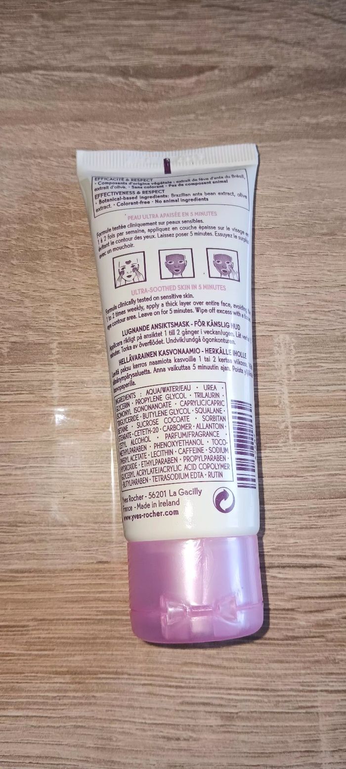 Masque Confort Extrême - Yves Rocher Active Sensitive - photo numéro 2