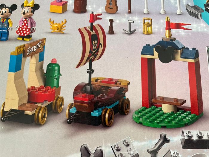 Boîte lego le train en fête Disney 43212 Neuve - photo numéro 12