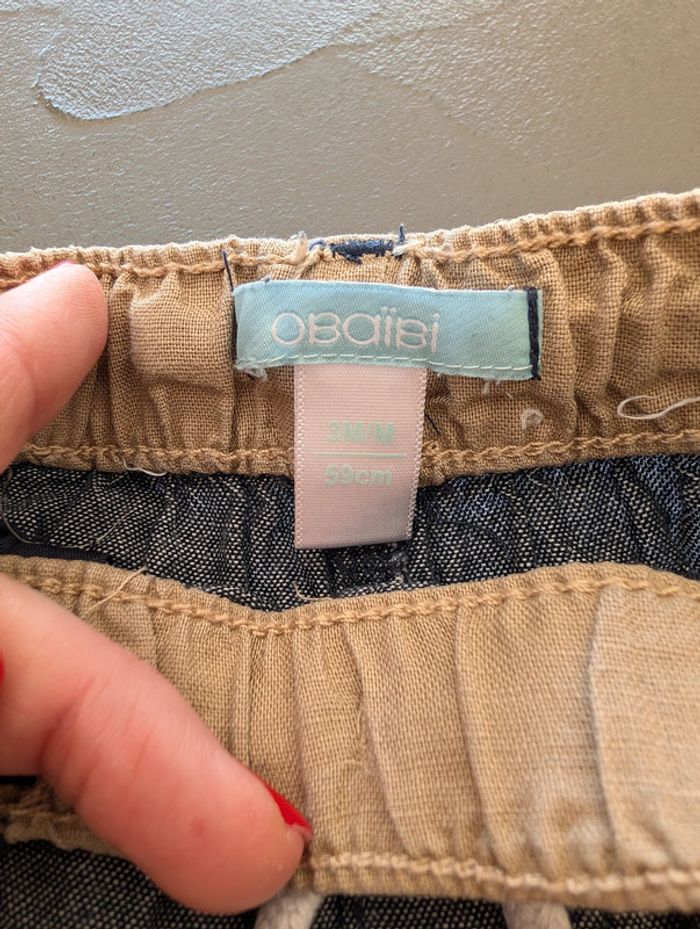 Short Okaïdi - Taille : 3 mois - photo numéro 4
