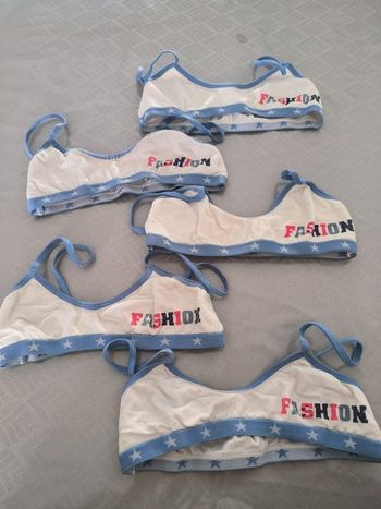 Lot de 5 brassières