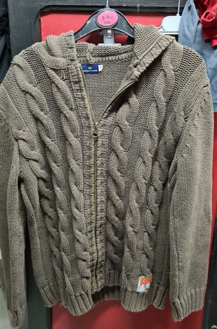 Gilet zippé 12 ans