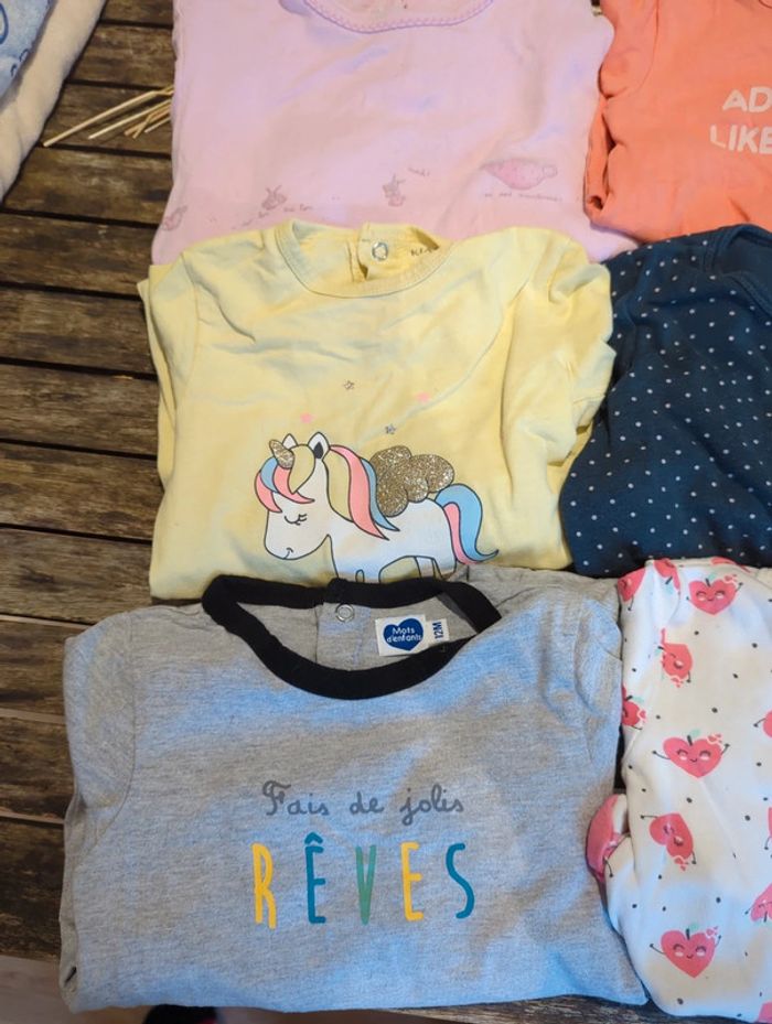 Lot de six pyjamas 12 mois - photo numéro 3