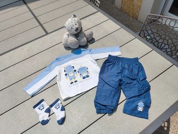 Ensemble garçon robot 12 mois