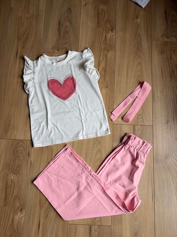 Ensemble fille, six ans, 120 cm