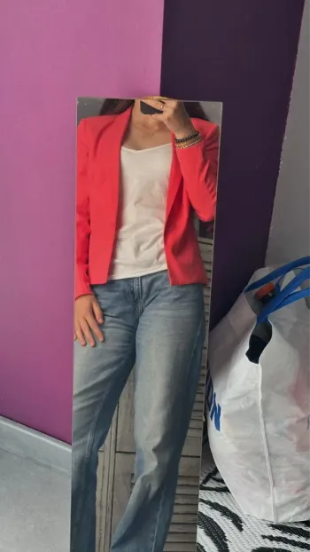 Blazer rose corail