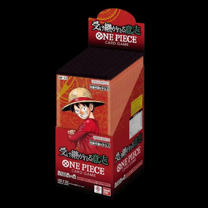 Booster box/Display One Piece Card Game OP13 Carrying on his Will | Japanese Manga