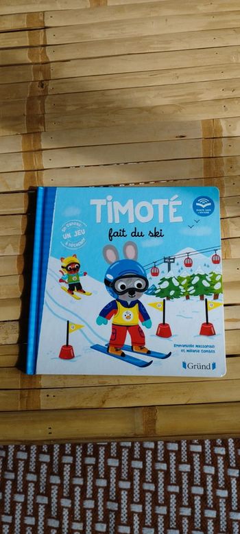 Livre Timoté fait du ski