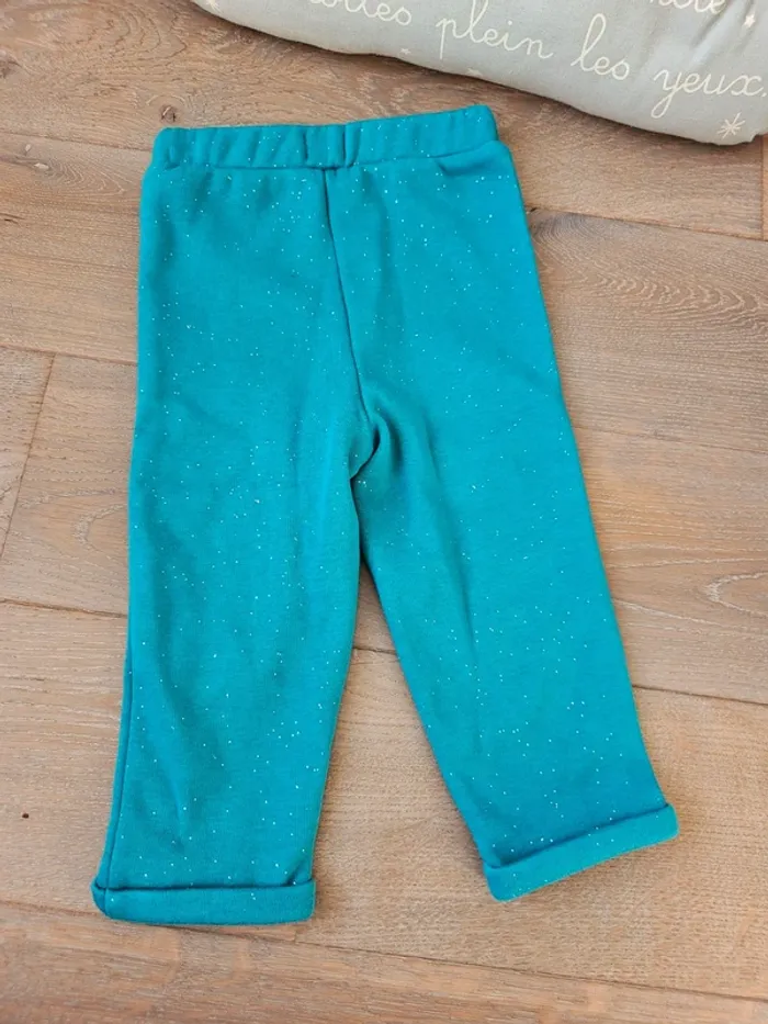 Pantalon chaud fille 18 mois - photo numéro 2