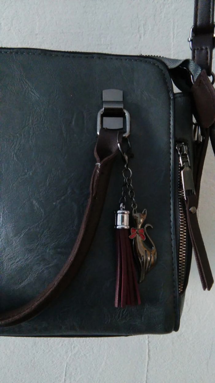 Sac à main gris - photo numéro 3