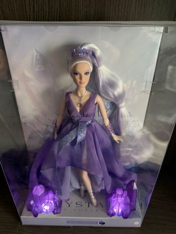 Barbie signature crystal fantasy collection amethyst