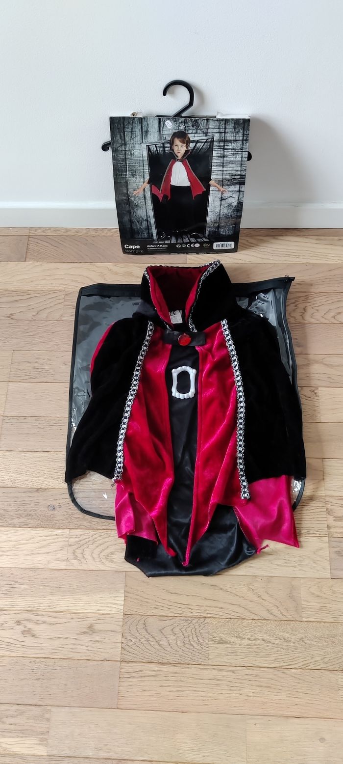 Déguisement vampire 7-9ans - photo numéro 3