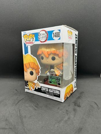Funko pop demon slayer zenitsu agatsuma 1488 EE Exclusive Limited Edition