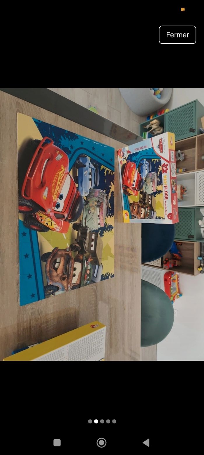 Grand puzzle Cars double face - photo numéro 2