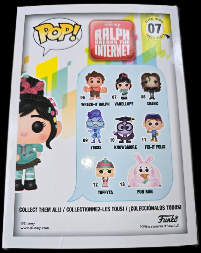 Funko pop disney Vanellope 07 Ralph breaks the internet - photo numéro 3